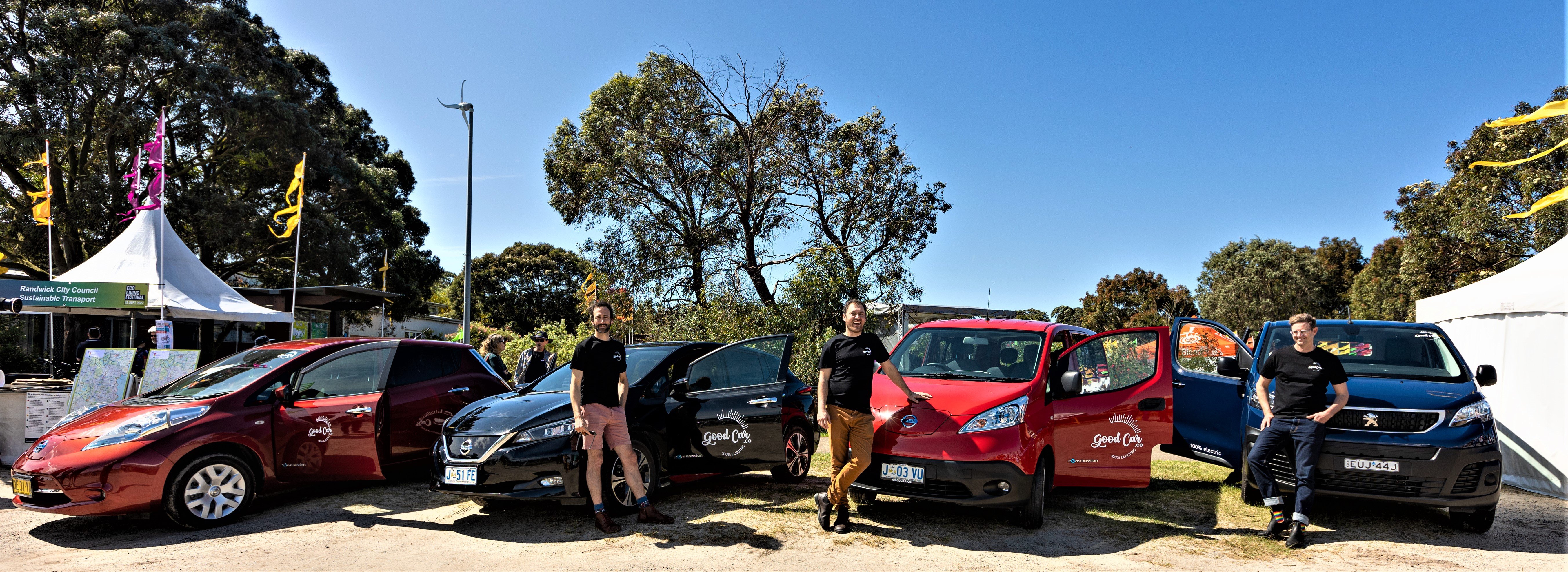 3 directors 4 cars spaced out