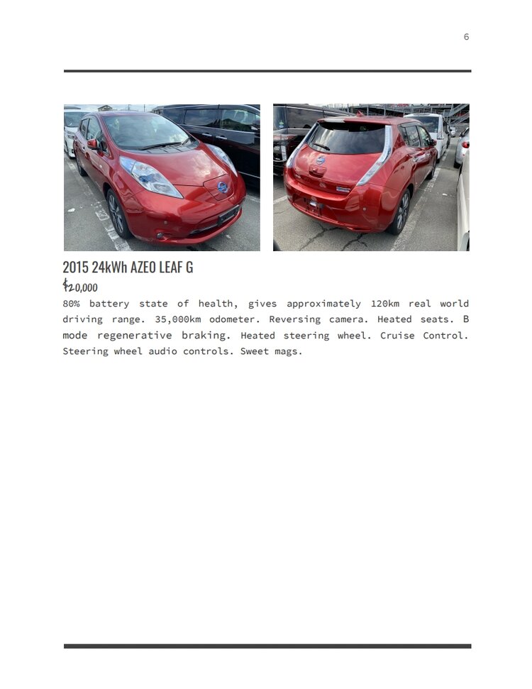 latest car list download — The Good Car Company - Affordable electric