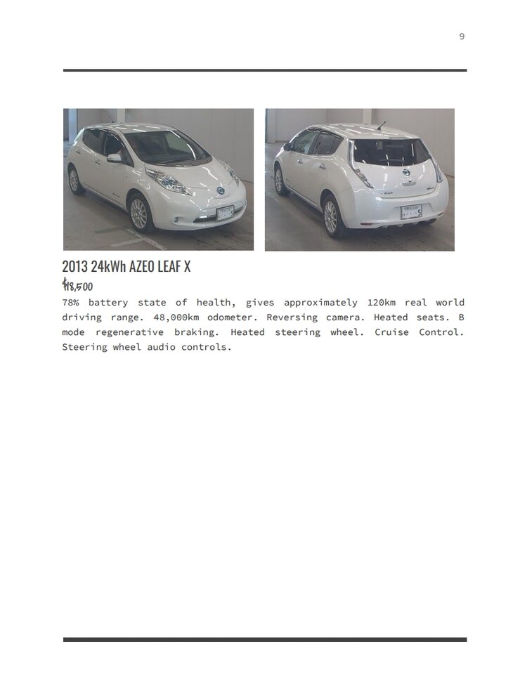 latest car list download — The Good Car Company - Affordable electric
