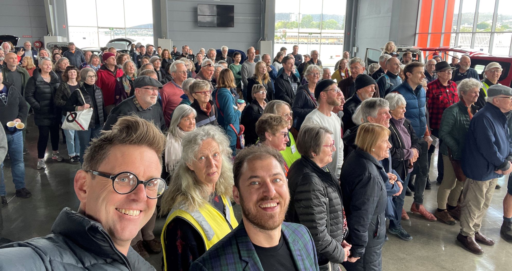 Hobart Show and Shine selfy 2021